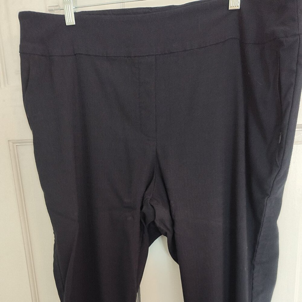 Dark Blue Plus Size Slacks